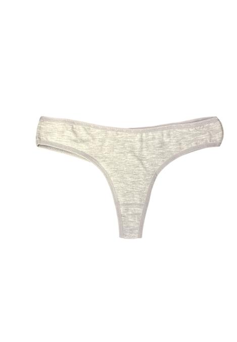 Chiloti Dama, Tanga ,Culoare Gri, Engros